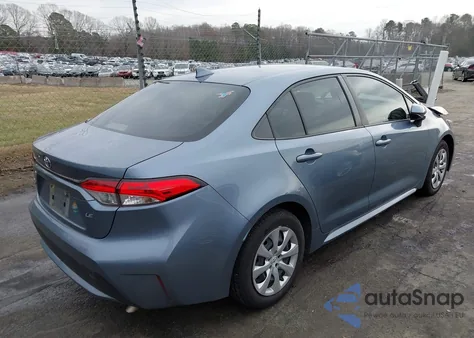 2021 Toyota Corolla Le from USA, damaged, VIN JTDEPMAE3MJ172851